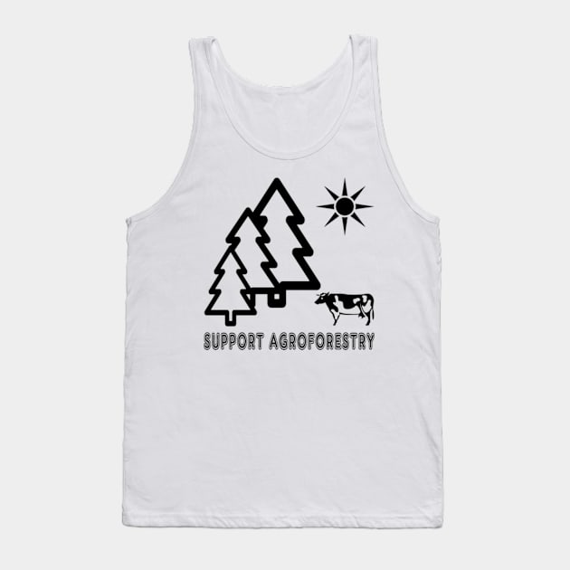 Support Agroforestry Tank Top by Izmet